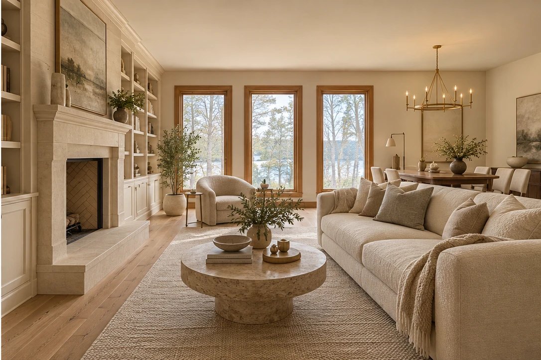 After: The Connected Living Space planning example