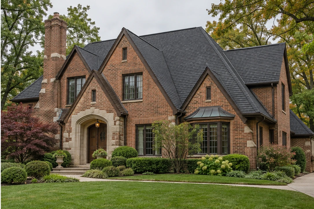 Roofing material and layout inspiration